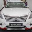 Nissan Teana Nismo Performance Package, from RM6k