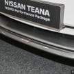 Nissan Teana Nismo Performance Package, from RM6k