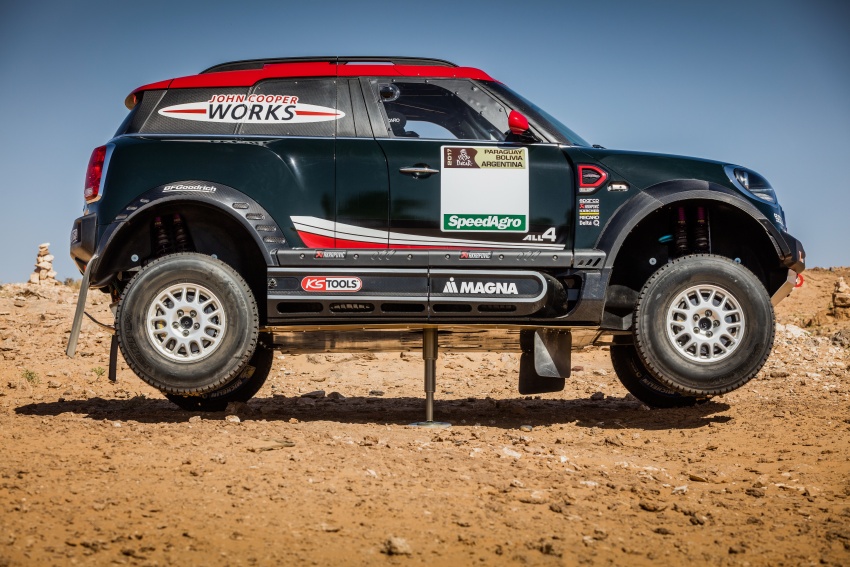 MINI John Cooper Works Rally akan bersaing dalam Rali Dakar 2017 – guna enjin 3.0L enam silinder BMW 596864