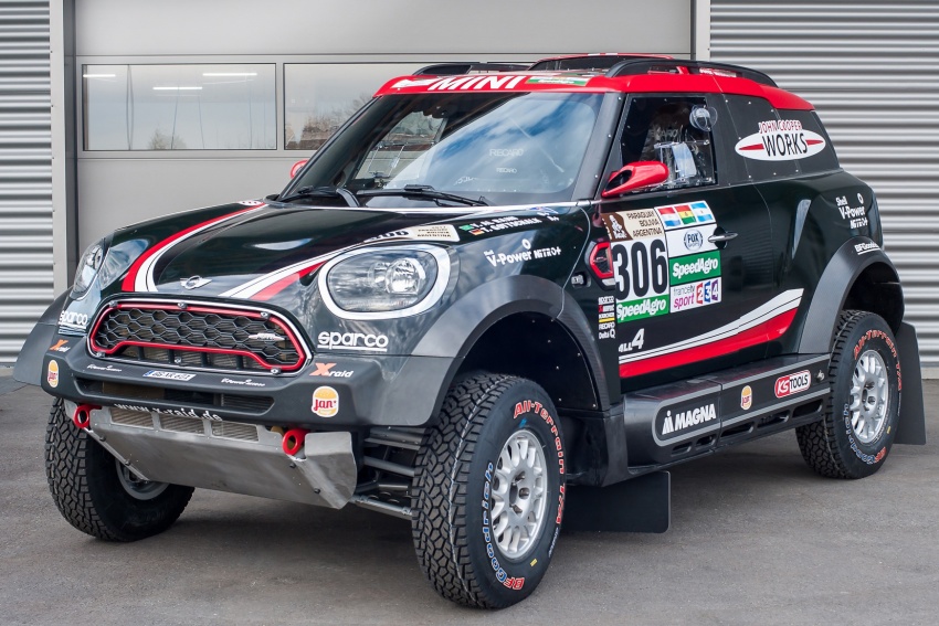 MINI John Cooper Works Rally akan bersaing dalam Rali Dakar 2017 – guna enjin 3.0L enam silinder BMW 596881