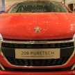 Peugeot 208 and 2008 facelifts previewed in Malaysia – 1.2 litre PureTech, 112 PS/205 Nm, open for booking