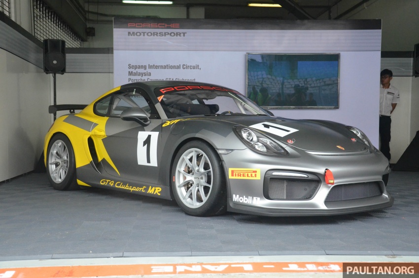 Porsche Cayman GT4 Clubsport makes Asian debut 590543