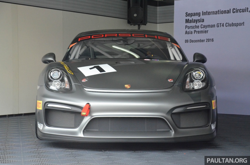 Porsche Cayman GT4 Clubsport makes Asian debut 590544