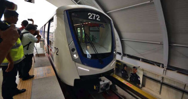 RapidKL launches new train sets for Kelana Jaya LRT
