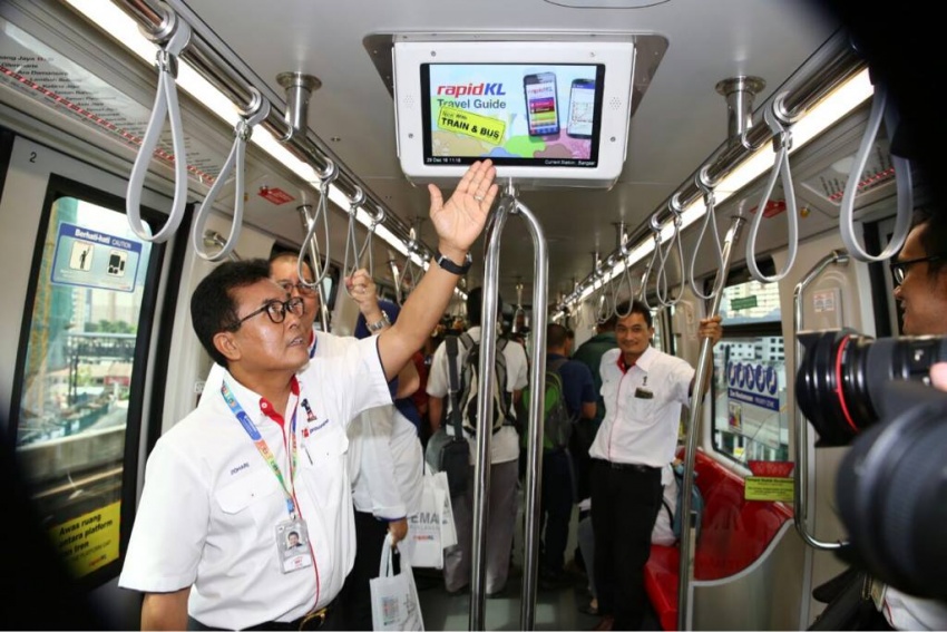 RapidKL rasmi tren KLAV bagi laluan Kelana Jaya 596254