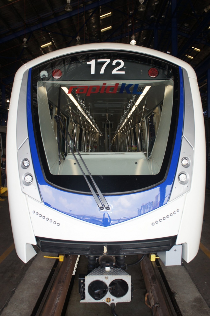 RapidKL rasmi tren KLAV bagi laluan Kelana Jaya 596178