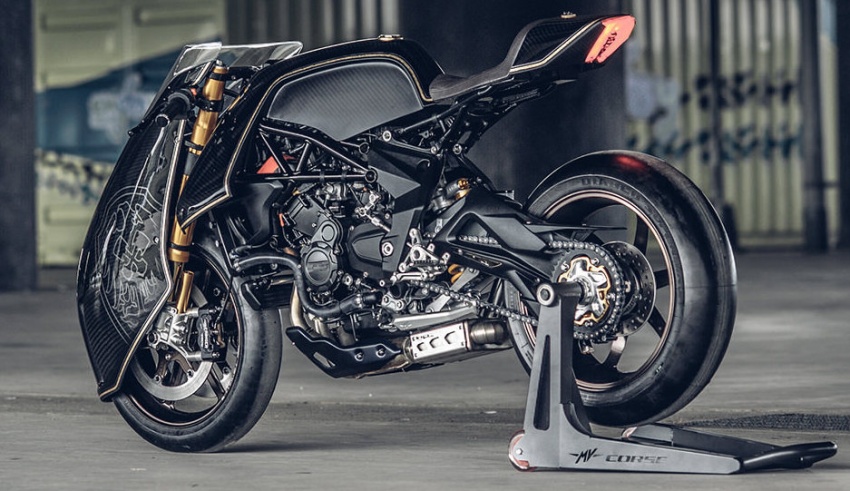 Rough Crafts X MV Agusta “Ballistic Trident” – a Brutale 800 RR Taiwanese style, by Winston Yeh 588064