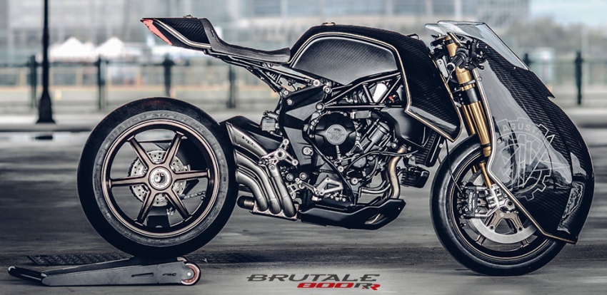 Rough Crafts X MV Agusta “Ballistic Trident” – a Brutale 800 RR Taiwanese style, by Winston Yeh 588069