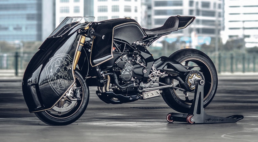 Rough Crafts X MV Agusta “Ballistic Trident” – a Brutale 800 RR Taiwanese style, by Winston Yeh 588068