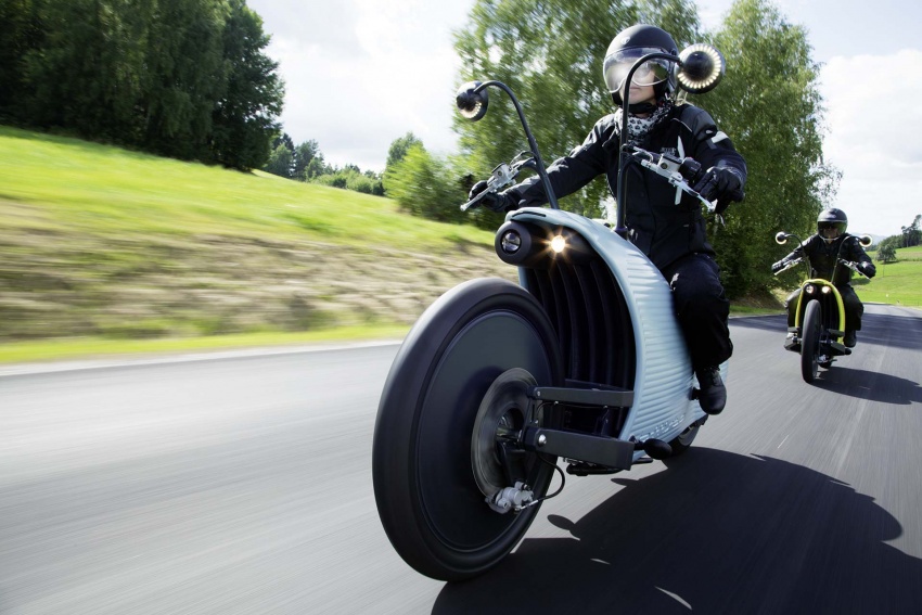 Johammer J1 – motosikal elektrik pertama dengan jarak perjalanan 200 km; penawaran dalam dua varian 588009