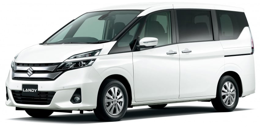 Suzuki Landy generasi baharu diperkenalkan di Jepun, MPV 8-tempat duduk diasaskan dari Nissan Serena 592661