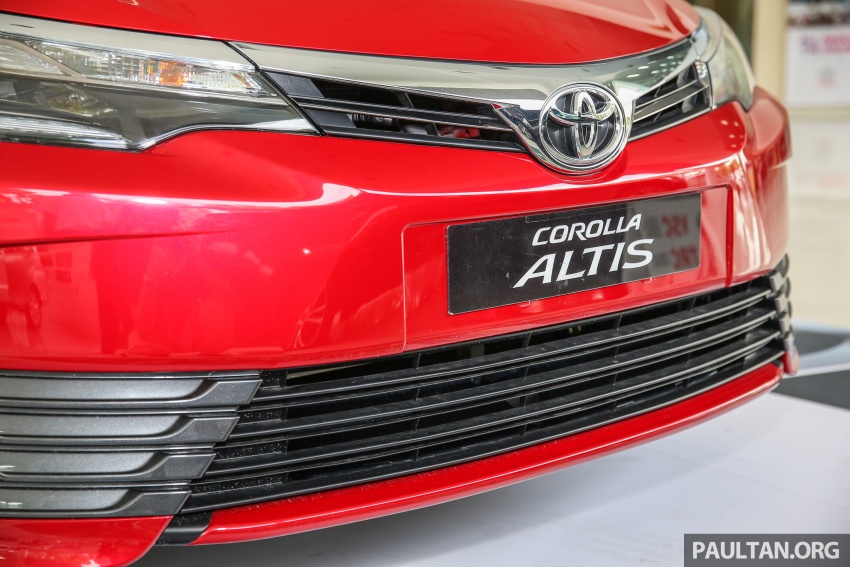 Toyota Corolla Altis facelift now on sale, from RM121k 590098