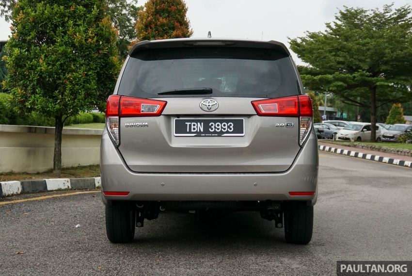 DRIVEN: New Toyota Innova 2.0G – MPV, reinvented 587274