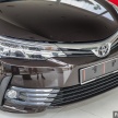 GALERI: Toyota Corolla Altis facelift 2016 kini di M’sia – 3 varian, 7 beg udara, VSC, harga dari RM117k