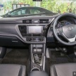 Toyota Corolla Altis diberi pilihan kelengkapan baharu