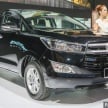 Toyota Innova generasi kedua dilancarkan di Malaysia – 3 varian, 139 PS/183 Nm, EEV, harga dari RM106k