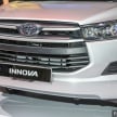 New Toyota Innova launched in Malaysia, from RM106k – 7 airbags, ESC, Dual VVT-i, more premium interior