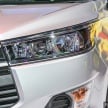 New Toyota Innova launched in Malaysia, from RM106k – 7 airbags, ESC, Dual VVT-i, more premium interior