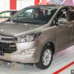 Toyota Innova generasi kedua dilancarkan di Malaysia – 3 varian, 139 PS/183 Nm, EEV, harga dari RM106k