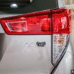 Toyota Innova generasi kedua dilancarkan di Malaysia – 3 varian, 139 PS/183 Nm, EEV, harga dari RM106k
