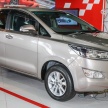 Toyota Innova generasi kedua dilancarkan di Malaysia – 3 varian, 139 PS/183 Nm, EEV, harga dari RM106k