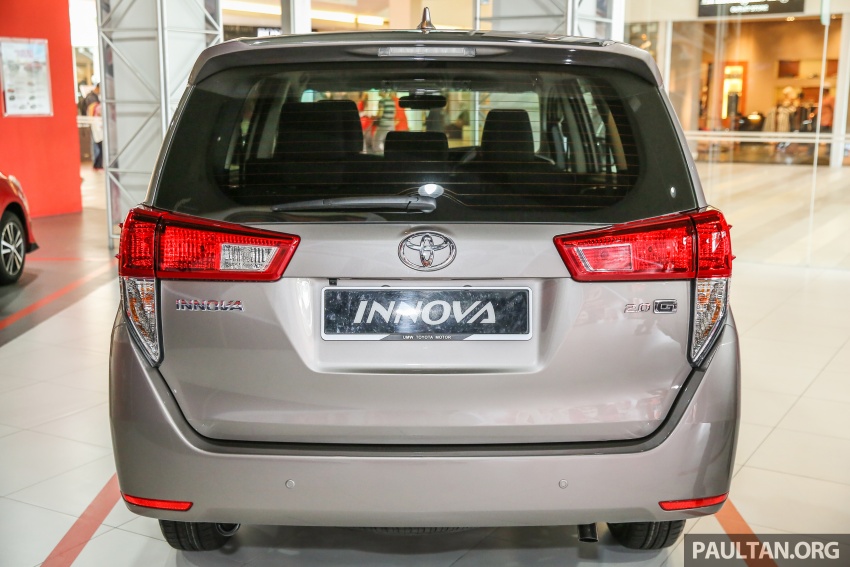 GALLERY: New Toyota Innova 2.0G on display – 8-seat MPV, Dual VVT-i, 6-spd auto, 7 airbags, VSC, RM126k 587566