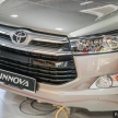 Toyota Innova generasi kedua dilancarkan di Malaysia – 3 varian, 139 PS/183 Nm, EEV, harga dari RM106k