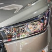Toyota Innova generasi kedua dilancarkan di Malaysia – 3 varian, 139 PS/183 Nm, EEV, harga dari RM106k