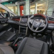 Toyota Innova generasi kedua dilancarkan di Malaysia – 3 varian, 139 PS/183 Nm, EEV, harga dari RM106k