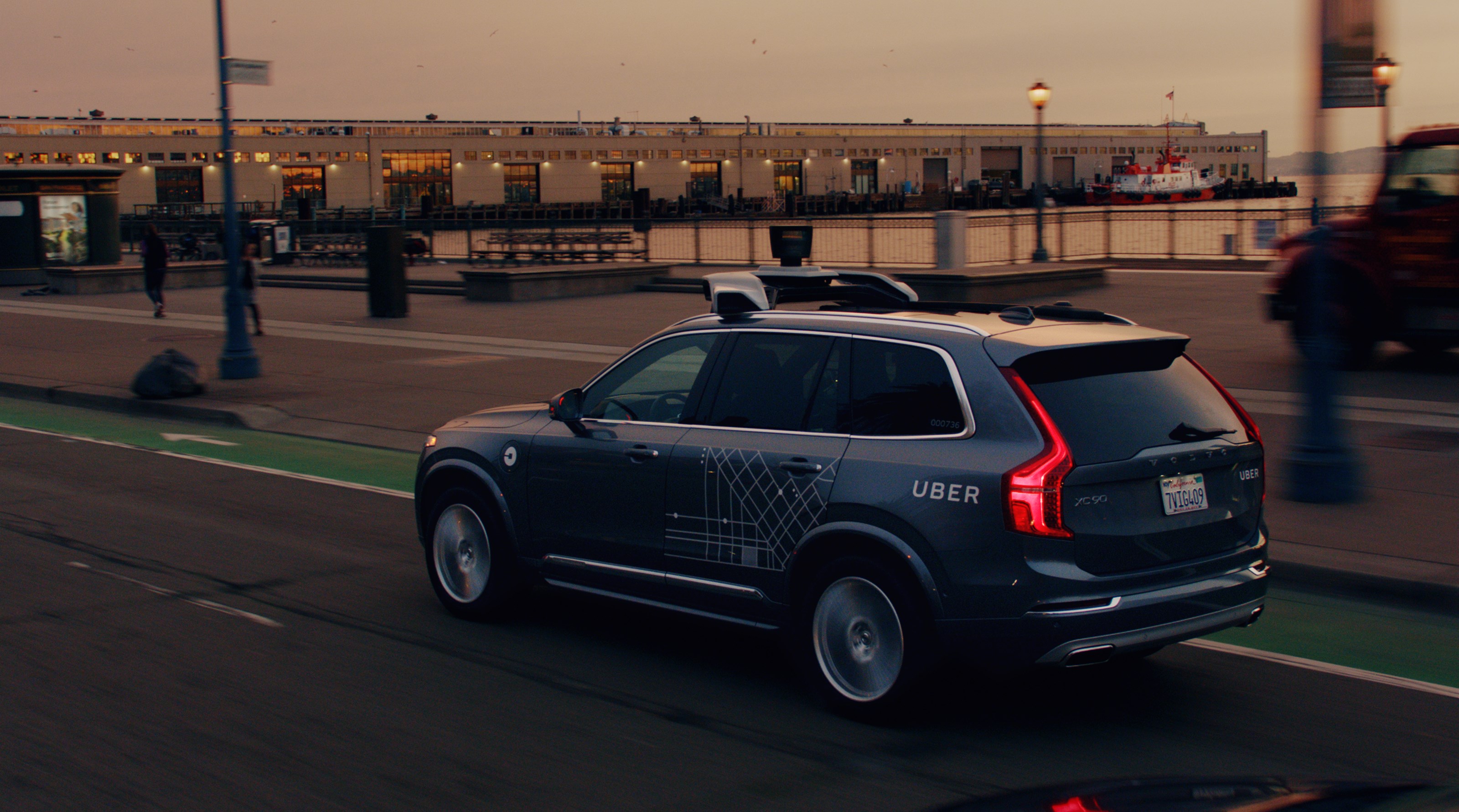 Uber’s Self Driving Volvo Cars Arrive In San Francisco Uber Launches Self Driving Pilot In San