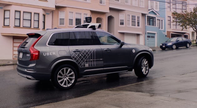 Uber’s self-driving Volvo cars arrive in San Francisco