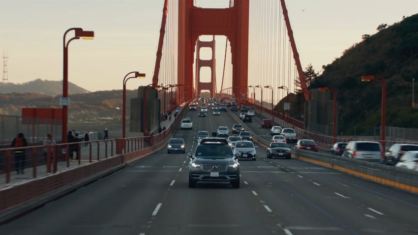 Uber’s self-driving Volvo cars arrive in San Francisco 591847