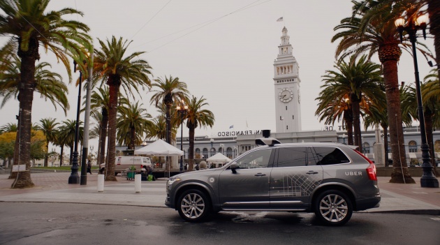 Uber defies California, continues self-driving cars test