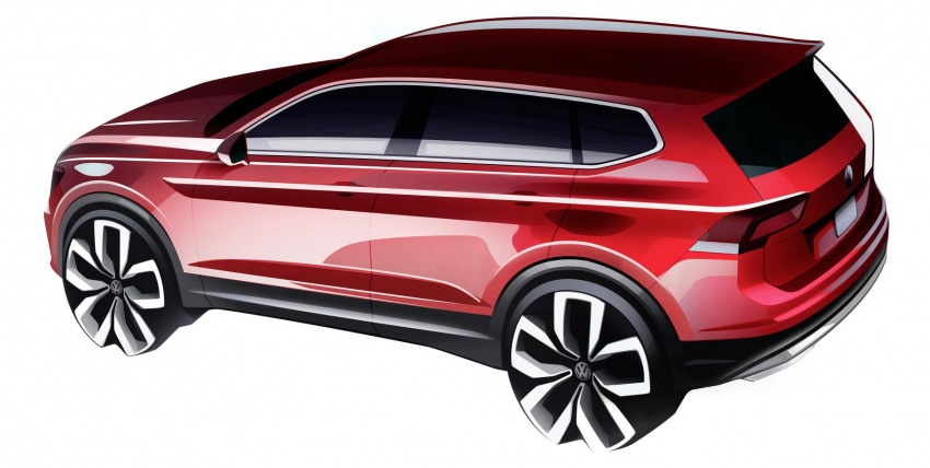 Volkswagen Tiguan Allspace  – SUV 7-tempat duduk bakal diperkenalkan di Detroit bulan hadapan 593157