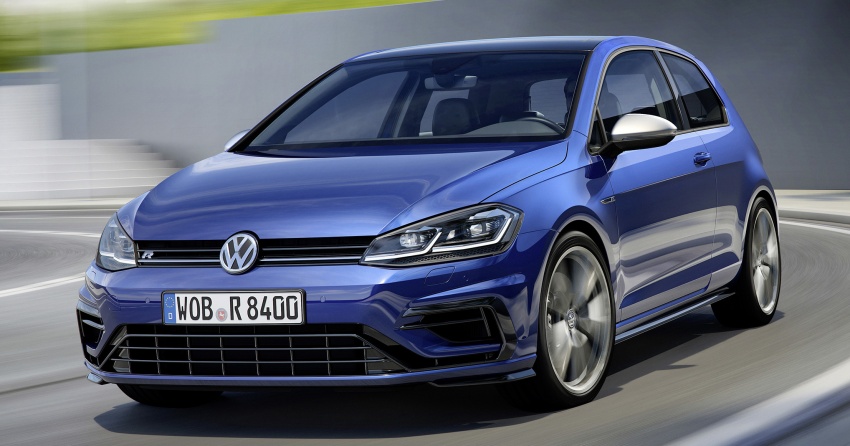 Volkswagen Golf R facelift – new looks, more power 595021