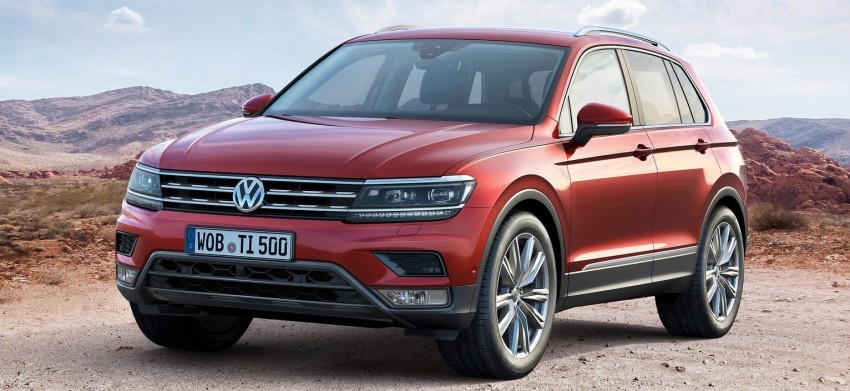 SPYSHOT: Volkswagen Tiguan generasi kedua dalam video, model CKD akan dipasarkan pada tahun 2017 591945