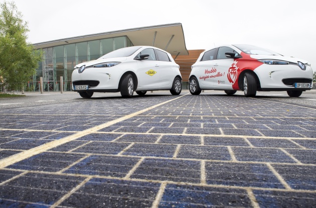 Perancis guna jalan solar Wattway pertama di dunia  – dapat hasilkan 767 hingga 1,500 kWh elektrik sehari