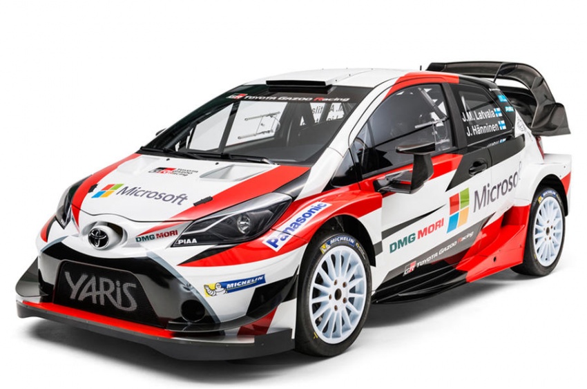 Toyota dedahkan Yaris WRC 2017 secara rasmi, dipandu oleh Jari-Matti Latvala dan Juho Hänninen 591173