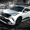 Toyota C-HR terima kit talaan TRD dan Modelista