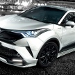 Toyota C-HR gets tuning options from TRD, Modellista