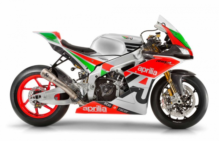 Aprilia RSV4 FW-GP – jentera lumba untuk pasaran awam; enjin V4 999 cc ditala untuk capai 250 hp 594007