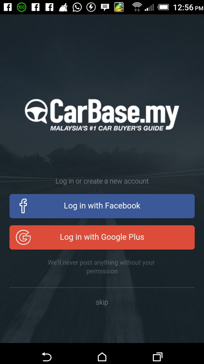 CarBase.my – aplikasi Android sedia dimuat turun 592362
