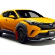 Toyota C-HR terima kit talaan TRD dan Modelista
