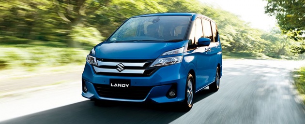 Suzuki Landy generasi baharu diperkenalkan di Jepun, MPV 8-tempat duduk diasaskan dari Nissan Serena