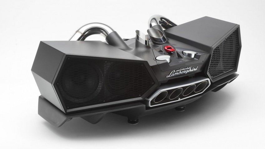 iXoost Esavox speakers use Lambo exhaust – RM93k! Image #587973