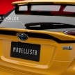 Toyota C-HR terima kit talaan TRD dan Modelista