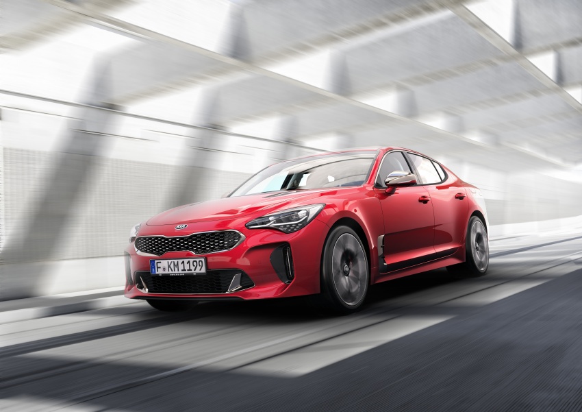 Kia Stinger 2018 didedahkan – model produksi sebenar kereta sport empat-pintu dari konsep Kia GT 600294