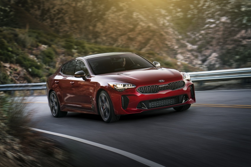 Kia Stinger 2018 didedahkan – model produksi sebenar kereta sport empat-pintu dari konsep Kia GT 600298