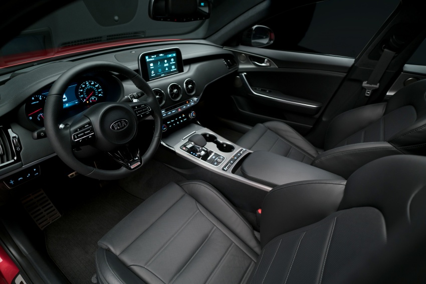 Kia Stinger 2018 didedahkan – model produksi sebenar kereta sport empat-pintu dari konsep Kia GT 600303