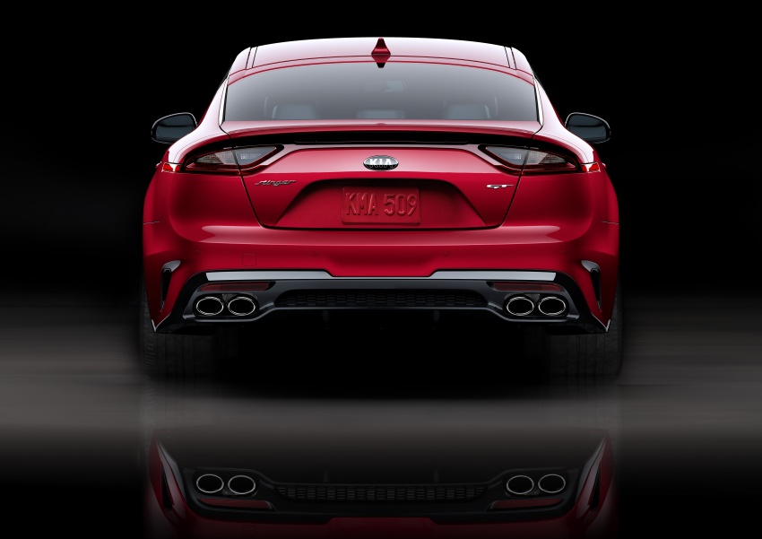 Kia Stinger 2018 didedahkan – model produksi sebenar kereta sport empat-pintu dari konsep Kia GT 600336